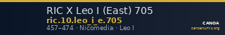 RIC X Leo I (East) 705 — CANOA