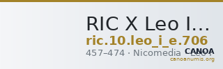 RIC X Leo I (East) 706 — CANOA