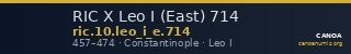 RIC X Leo I (East) 714 — CANOA