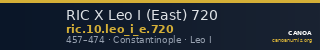 RIC X Leo I (East) 720 — CANOA