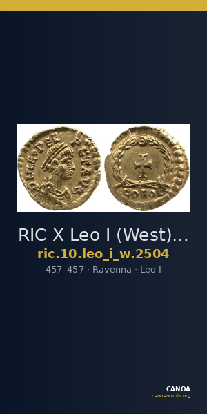 RIC X Leo I (West) 2504 — CANOA