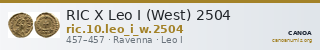 RIC X Leo I (West) 2504 — CANOA