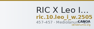 RIC X Leo I (West) 2505 — CANOA
