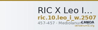 RIC X Leo I (West) 2507 — CANOA