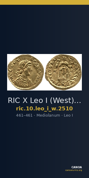 RIC X Leo I (West) 2510 — CANOA