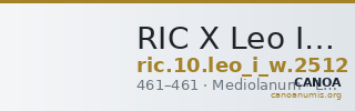 RIC X Leo I (West) 2512 — CANOA