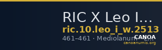 RIC X Leo I (West) 2513 — CANOA