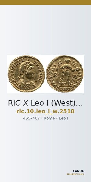 RIC X Leo I (West) 2518 — CANOA