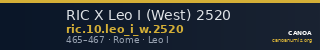 RIC X Leo I (West) 2520 — CANOA
