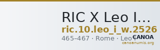RIC X Leo I (West) 2526 — CANOA