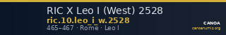 RIC X Leo I (West) 2528 — CANOA