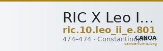 RIC X Leo II 801 — CANOA