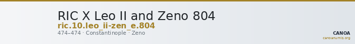 RIC X Leo II and Zeno 804 — CANOA