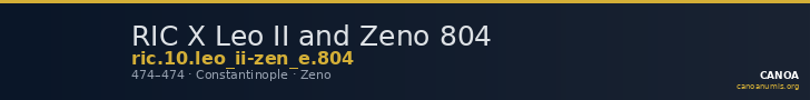 RIC X Leo II and Zeno 804 — CANOA