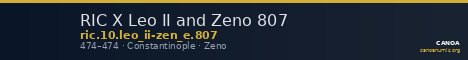 RIC X Leo II and Zeno 807 — CANOA
