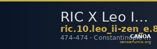 RIC X Leo II and Zeno 808 — CANOA