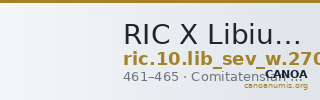 RIC X Libius Severus 2701 — CANOA