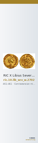 RIC X Libius Severus 2702 — CANOA