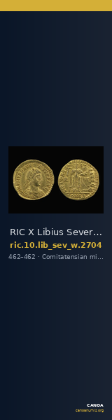 RIC X Libius Severus 2704 — CANOA
