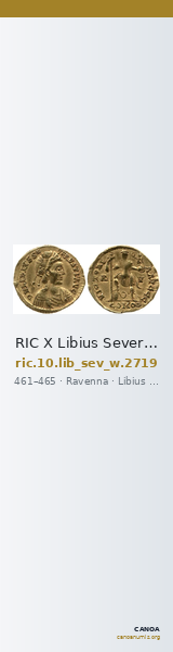 RIC X Libius Severus 2719 — CANOA