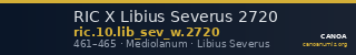 RIC X Libius Severus 2720 — CANOA