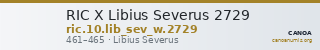 RIC X Libius Severus 2729 — CANOA