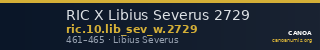 RIC X Libius Severus 2729 — CANOA