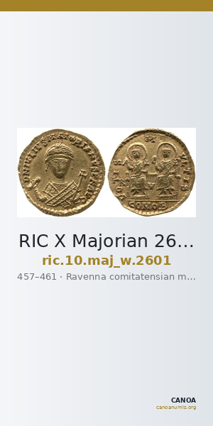 RIC X Majorian 2601 — CANOA