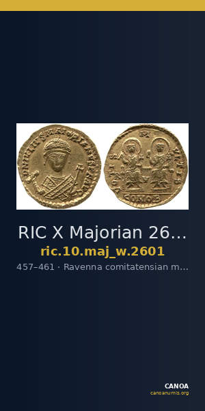 RIC X Majorian 2601 — CANOA