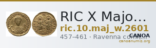 RIC X Majorian 2601 — CANOA
