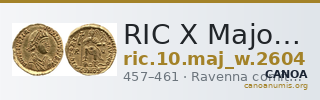 RIC X Majorian 2604 — CANOA