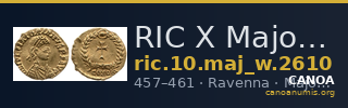 RIC X Majorian 2610 — CANOA