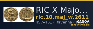 RIC X Majorian 2611 — CANOA