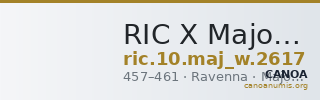 RIC X Majorian 2617 — CANOA