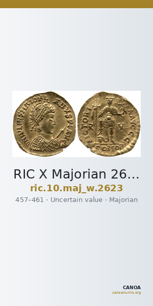 RIC X Majorian 2623 — CANOA