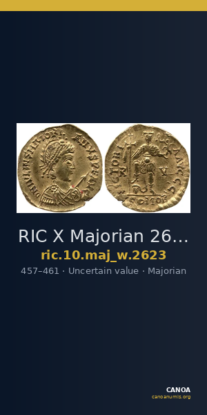 RIC X Majorian 2623 — CANOA