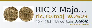 RIC X Majorian 2623 — CANOA