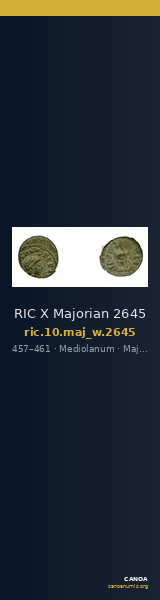 RIC X Majorian 2645 — CANOA