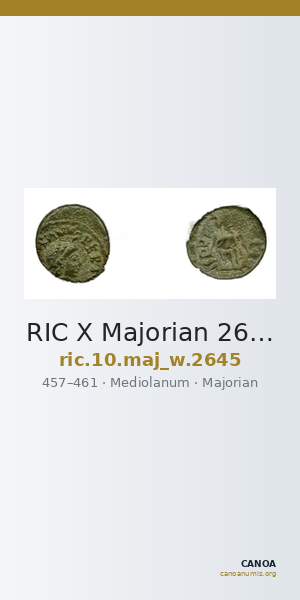 RIC X Majorian 2645 — CANOA