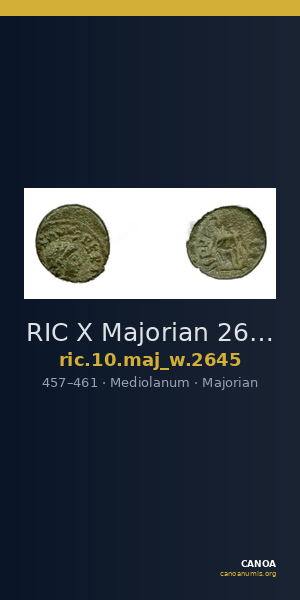 RIC X Majorian 2645 — CANOA