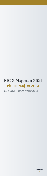 RIC X Majorian 2651 — CANOA
