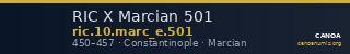 RIC X Marcian 501 — CANOA