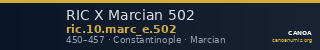 RIC X Marcian 502 — CANOA