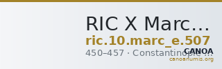 RIC X Marcian 507 — CANOA