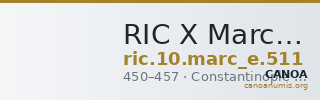 RIC X Marcian 511 — CANOA