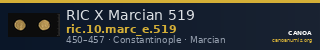 RIC X Marcian 519 — CANOA