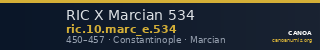 RIC X Marcian 534 — CANOA