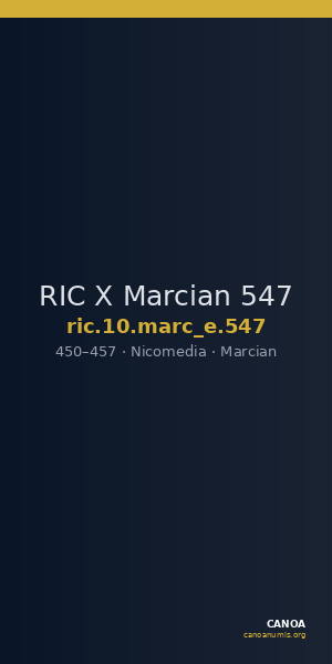 RIC X Marcian 547 — CANOA