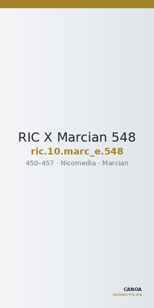 RIC X Marcian 548 — CANOA