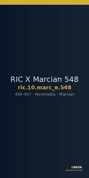 RIC X Marcian 548 — CANOA